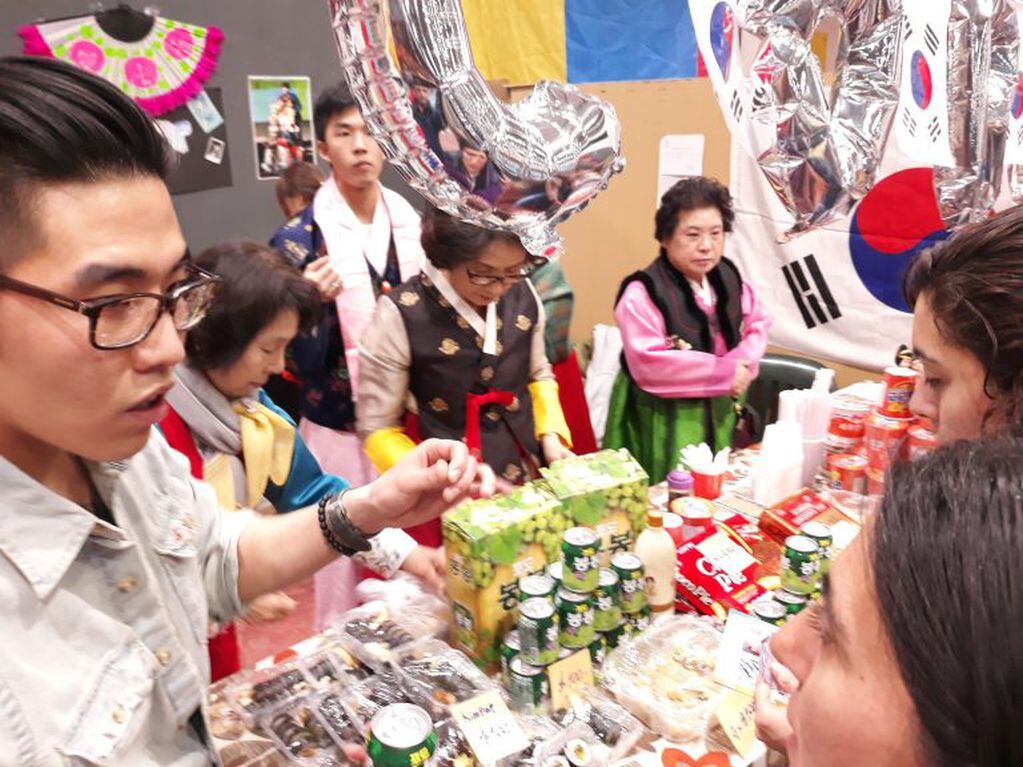 Fiesta de las colectividades, Corea del Sur