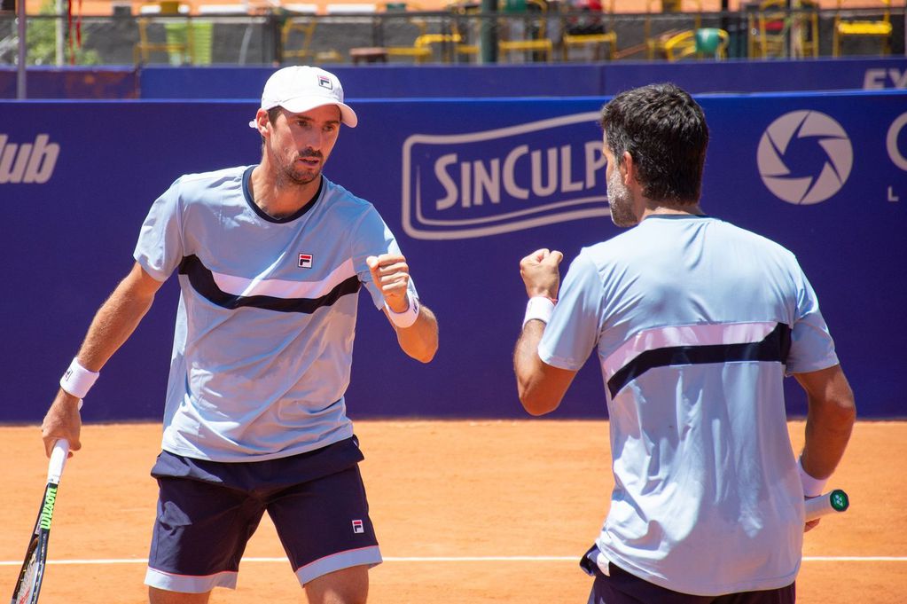 Andrés Molteni y "Maxi" González, se consagraron campeones del Córdoba Open 2023. (Prensa Córdoba Open)