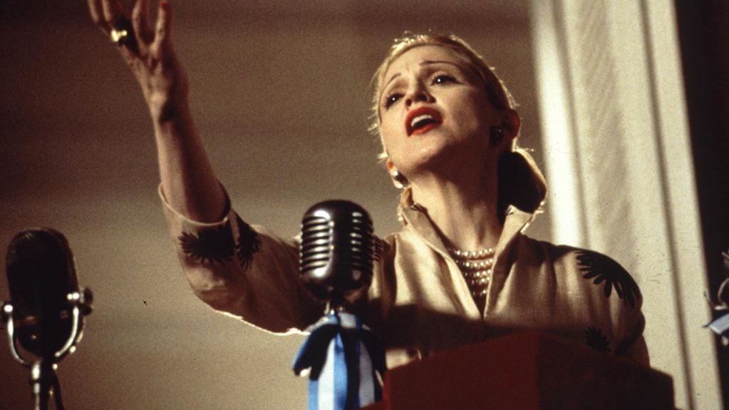 Madonna como Eva Perón