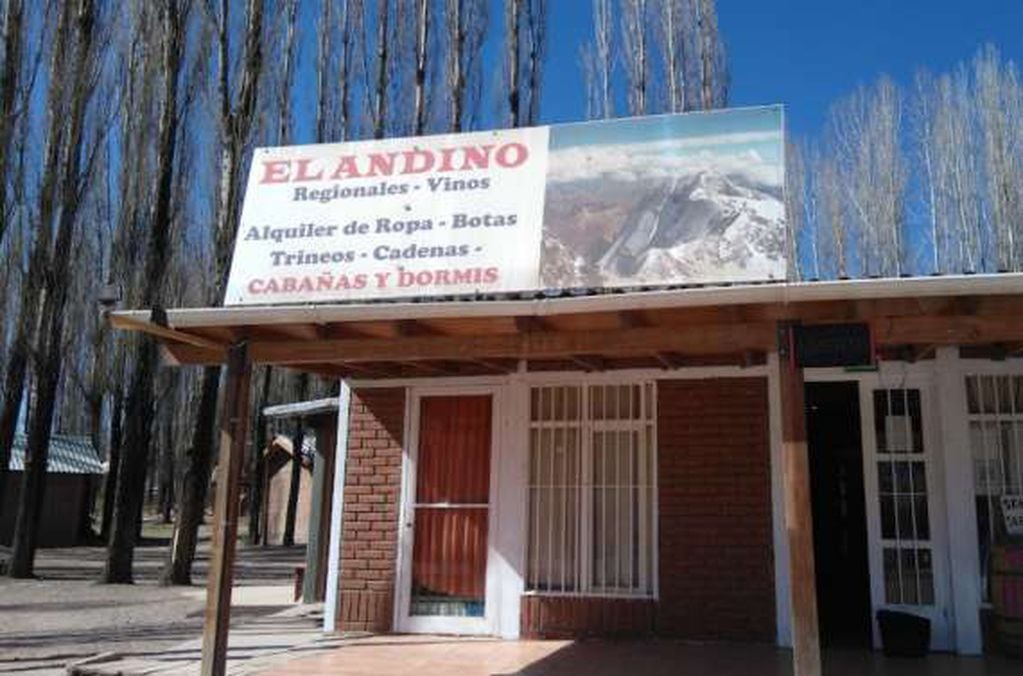 El local dónde se encontró la alianza en Uspallata.