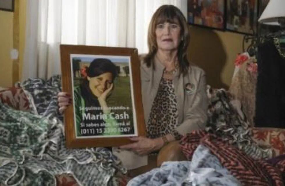 María del Carmen Gallego, la madre de María Cash, no cree que el cráneo hallado en Bolivia sea el de su hija.