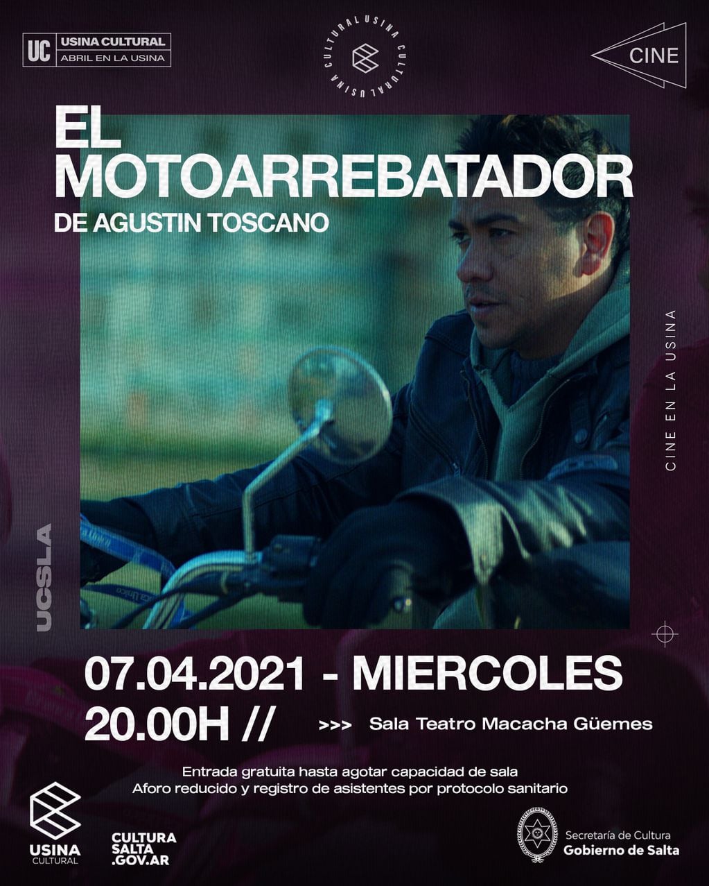 "El Motoarrebatador" es una película del 2018 que fue premiada de forma nacional e internacional.