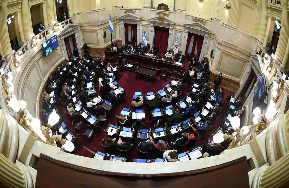 El Senado Nacional suspendió la sesión porque el oficialismo no tenía garantizado el quórum. Foto: Corresponsalía.