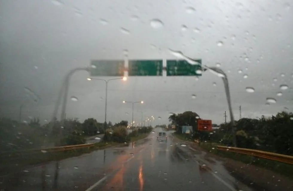 Las lluvias tuvieron graves consecuencias en San Luis.