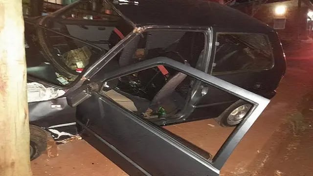 Un automóvil se incrustó en una vivienda en Eldorado