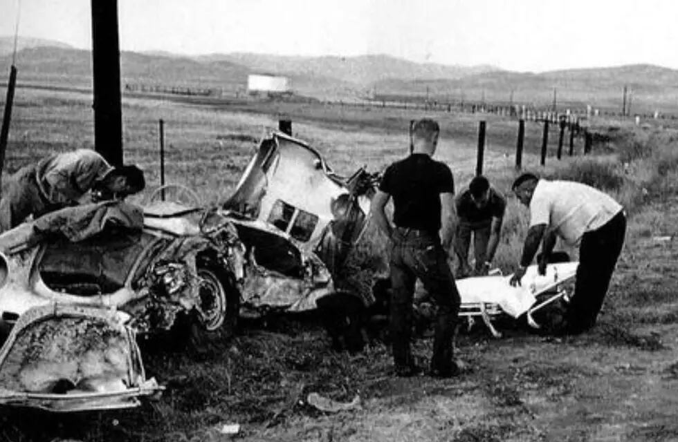 El accidente de James Dean.