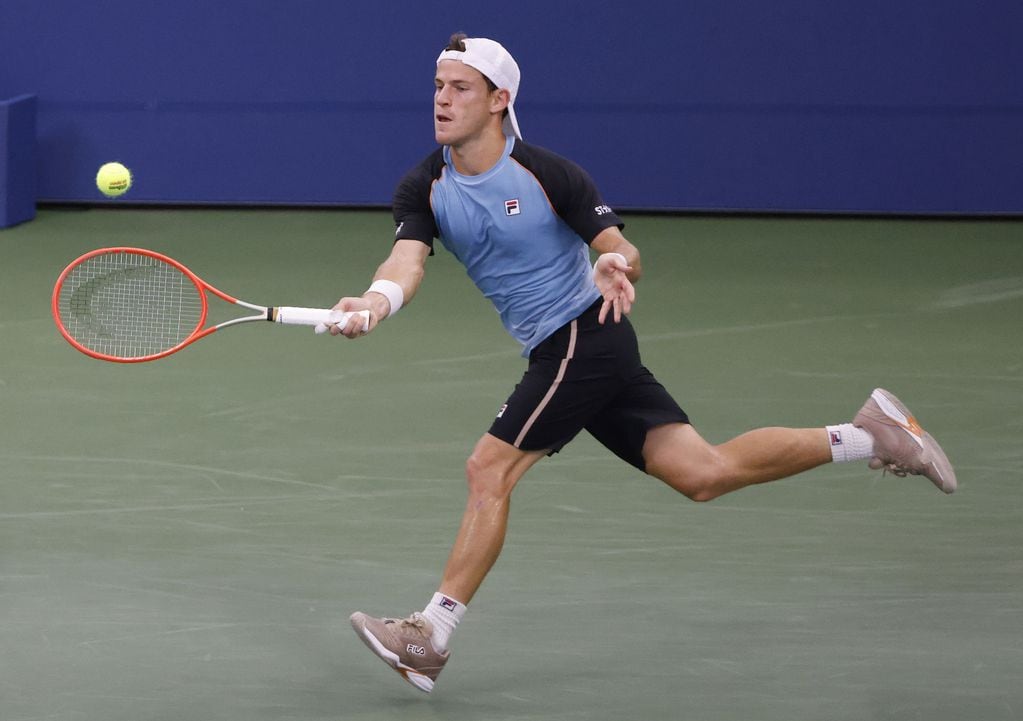 US Open: Diego Schwartzman perdió con el neerlandés Botic Van de Zandschulp en octavos de final