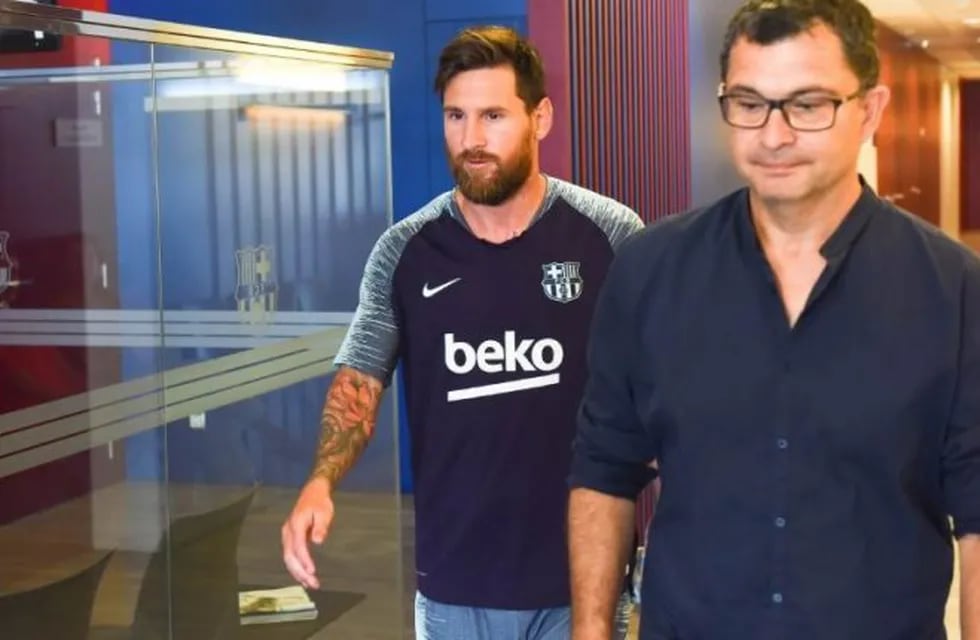 Lionel Messi se reincorporó a los trabajos del Barcelona. Foto: Twitter/FCBarcelona_es