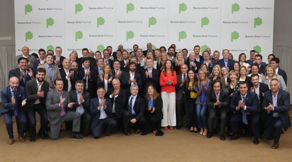 Reunión de del gabinete bonaerense, Macri estuvo presente.