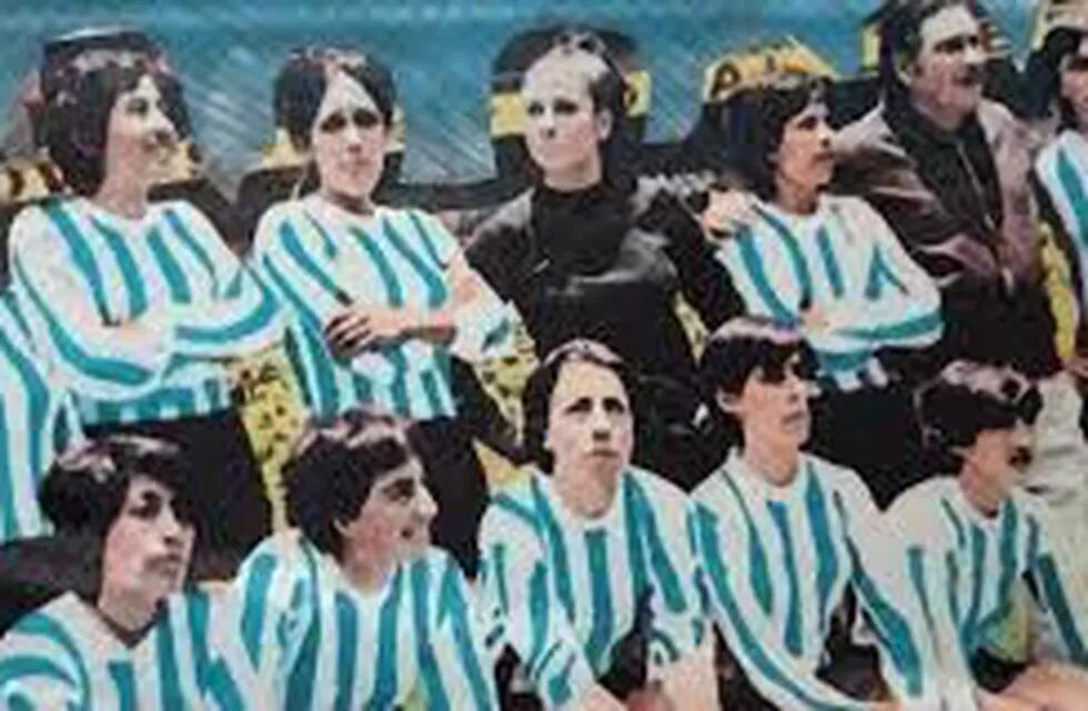 Elba Selva pionera del fútbol femenino de Argentina