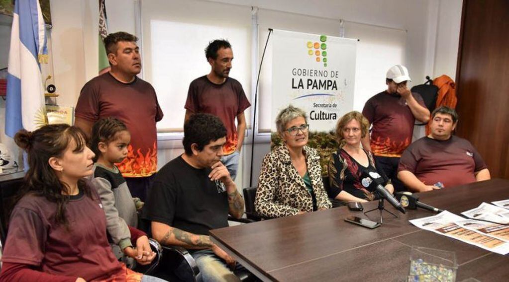 El anuncio se realizó en la Secretaría de Cultura (Gobierno de La Pampa)