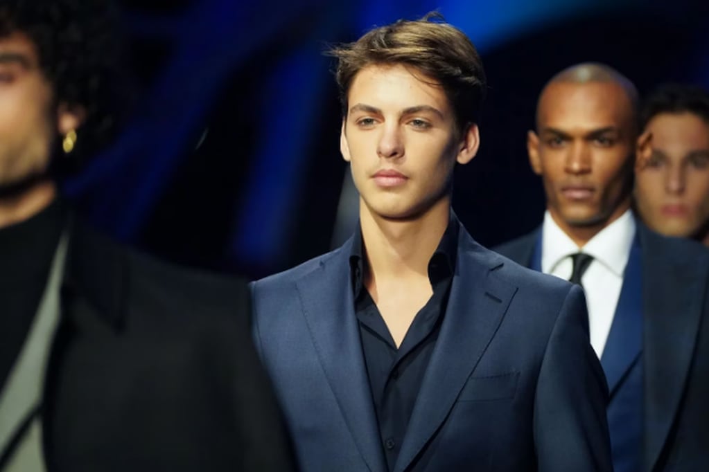 Benicio Gravier, el hijo de Valeria Mazza debutó en las pasarelas como modelo 