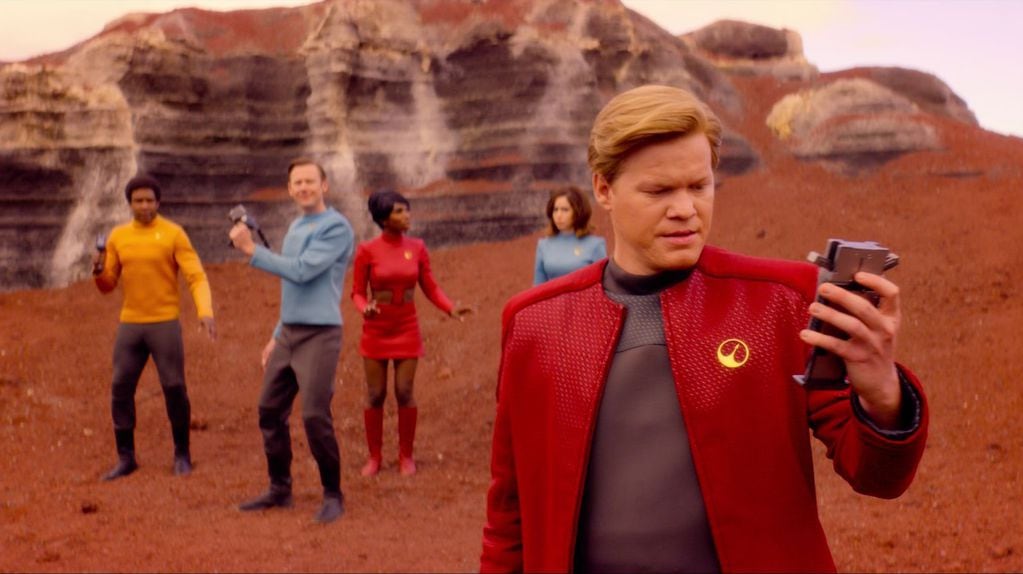 Jesse Plemons en "USS Callister" (Black Mirror)