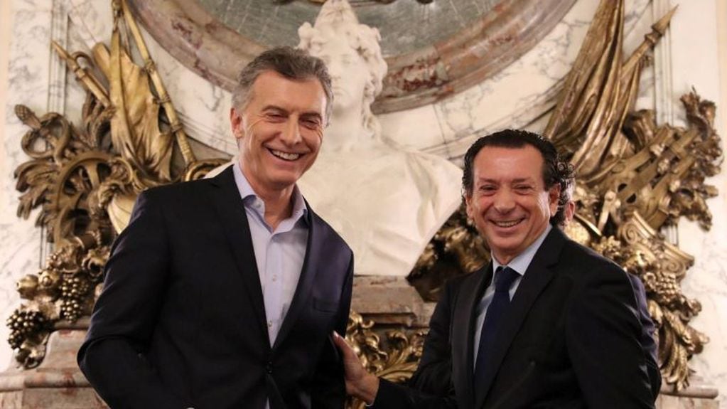 Dante Sica y Mauricio Macri (Web)