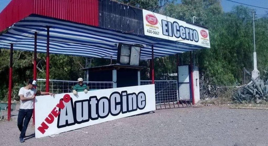 Autocine,"El Cerro", Mendoza