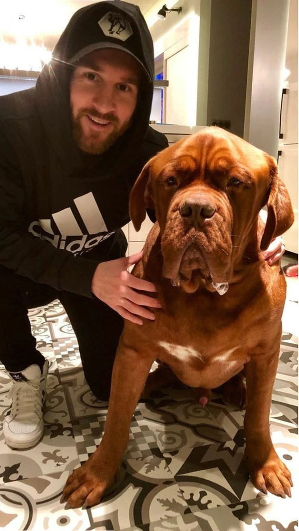 Leo Messi y su perro provocaron ingeniosas cargadas.