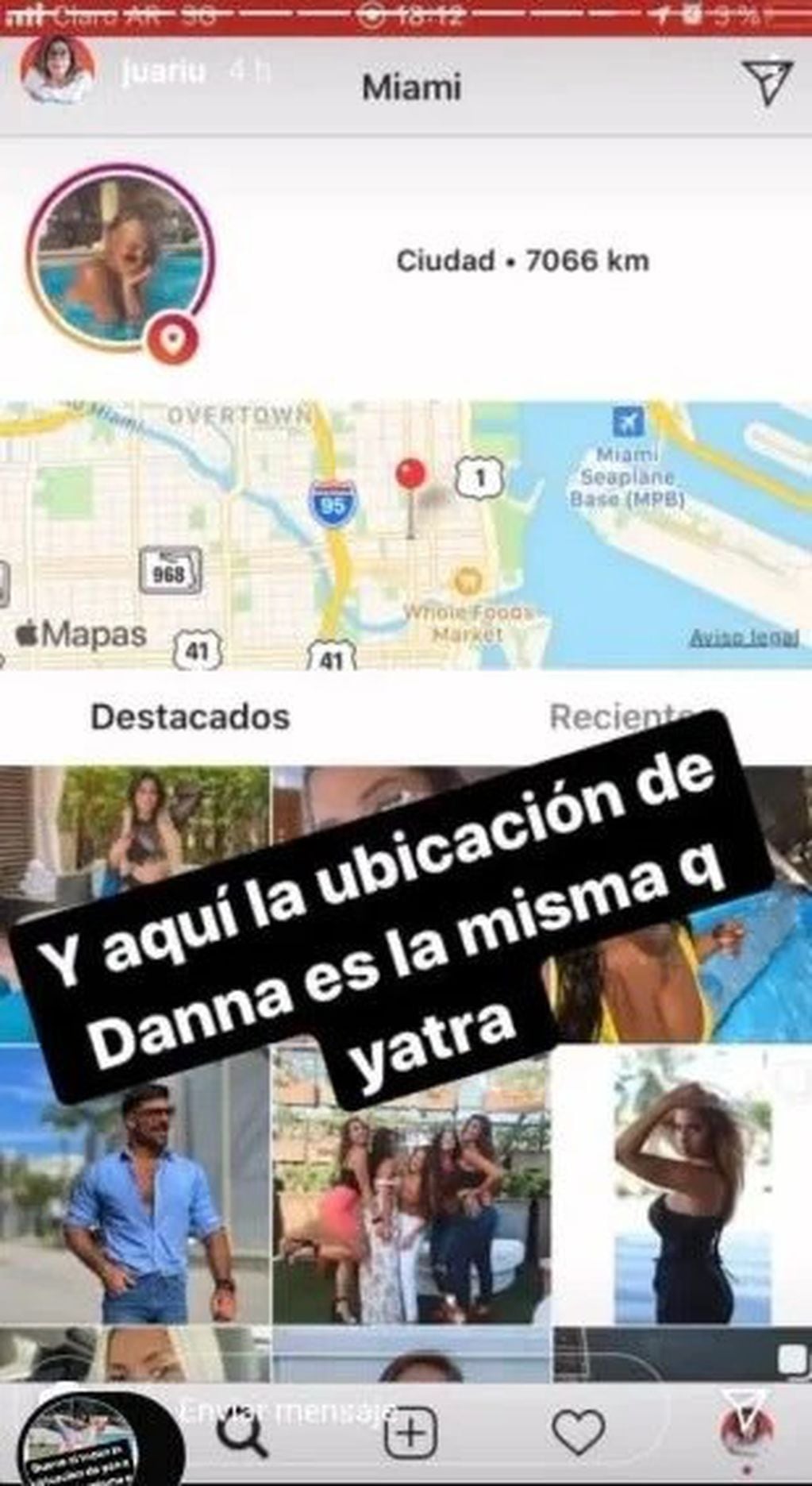 Rumores de romance entre Sebastián Yatra y Danna Paola (Instagram)