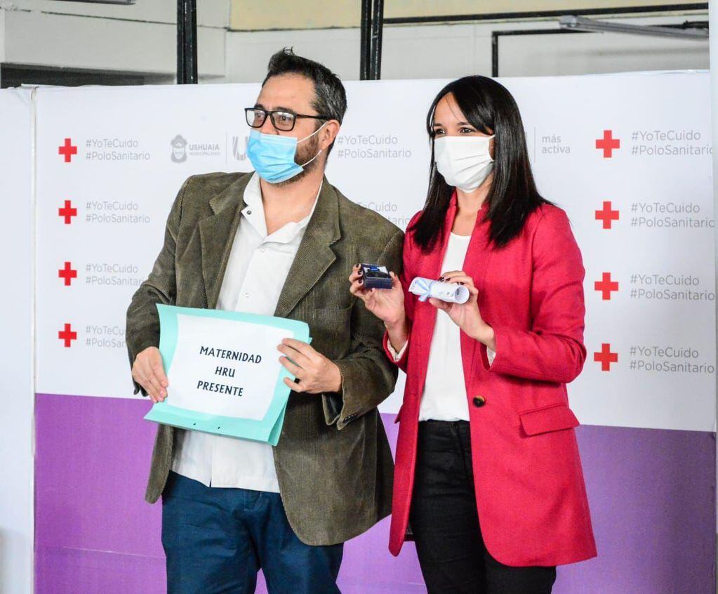 Personal del Hospital Regional Ushuaia fue reconocido como "ciudadano destacado" por la municipalidad
