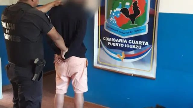 Puerto Iguazú: ingresó a una vivienda cuando el dueño no se encontraba y terminó detenido