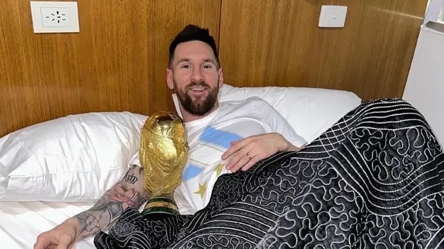 Lionel Messi Campeón Mundial