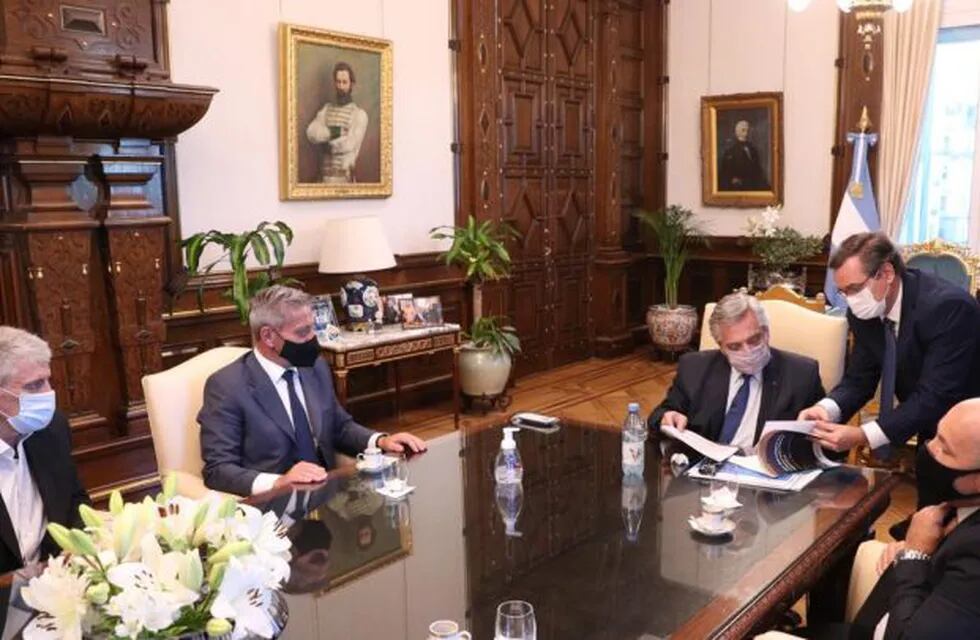 El gobernador de Chubut se reunió con el presidente Alberto Fernández por el proyecto de minería