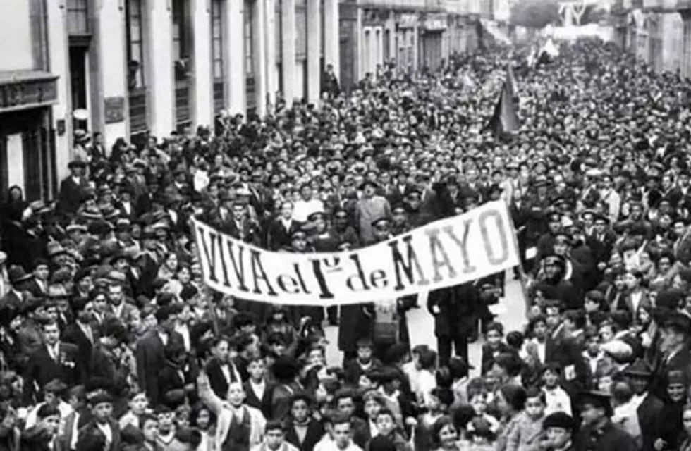 Conmemoración del día del trabajador en Argentina