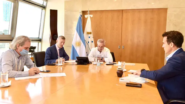 Felipe Solá dialogó por primera vez con el Secretario de Estado de EEUU
