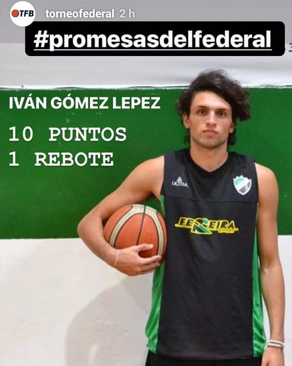 Iván Gómez Lepez promesa del Federal