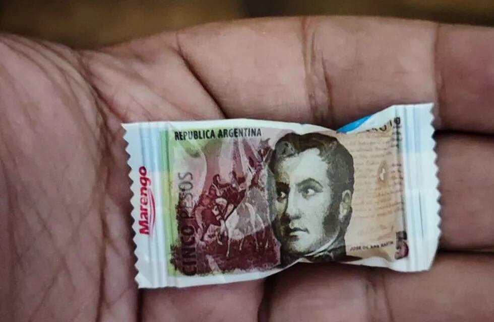 Los caramelos de 5 pesos, que volvió viral a una empresa rafaelina
