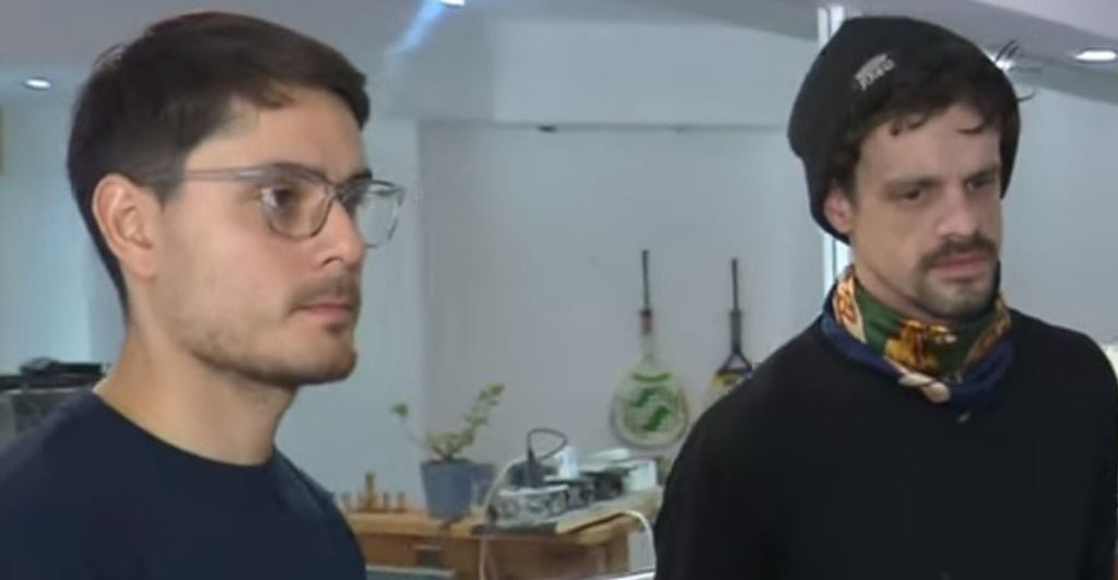 Fabián y Andrés, las víctimas del robo en barrio Nueva Córdoba.