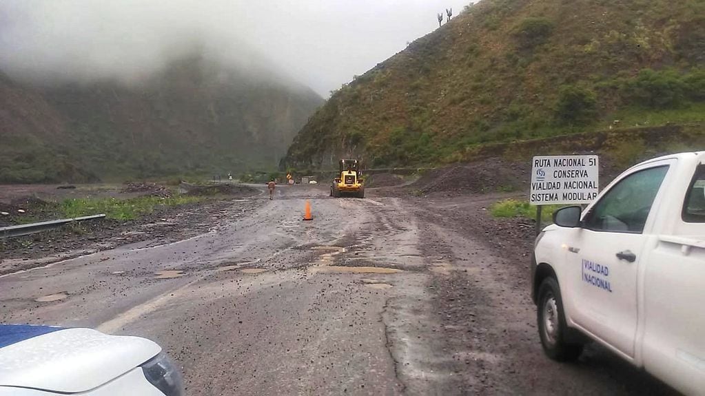 Las rutas de Salta presentan complicaciones tras las lluvias