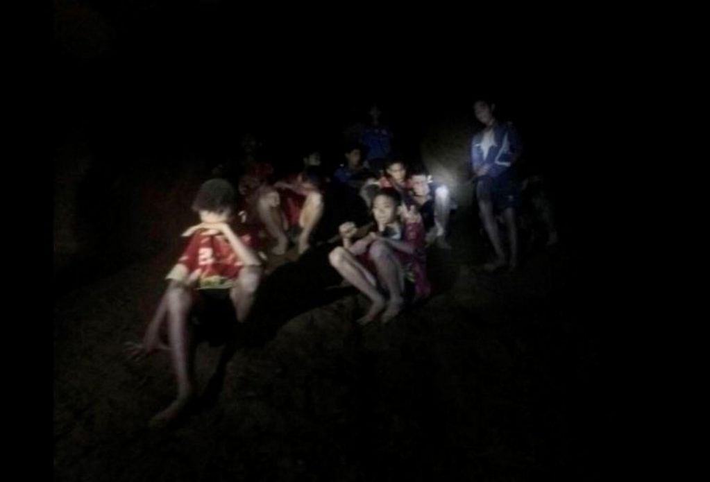 (Tham Luang Rescue Operation Center via AP)
