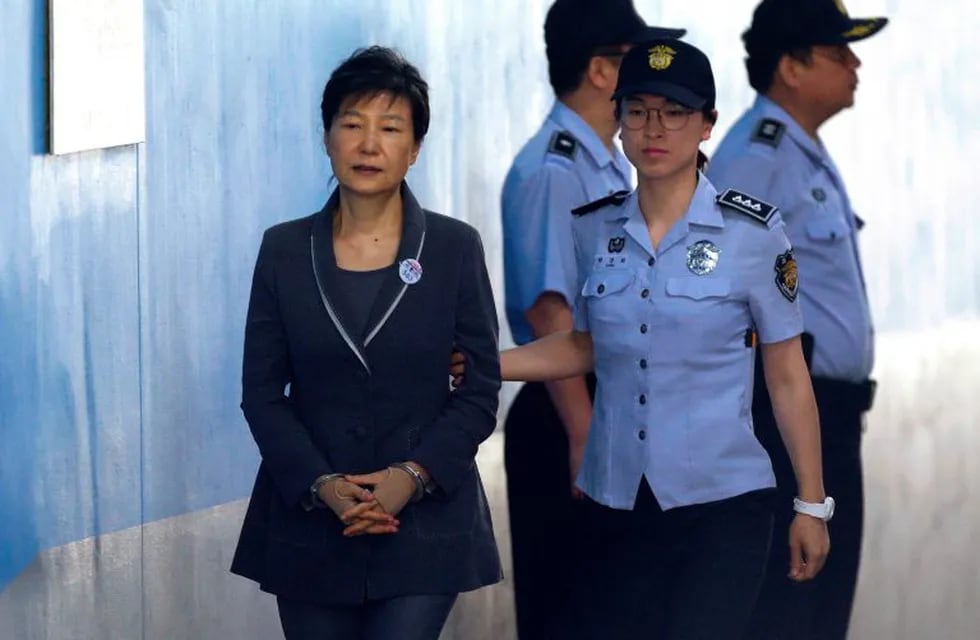 El ex presidenta surcoreana Park Geun-hye.