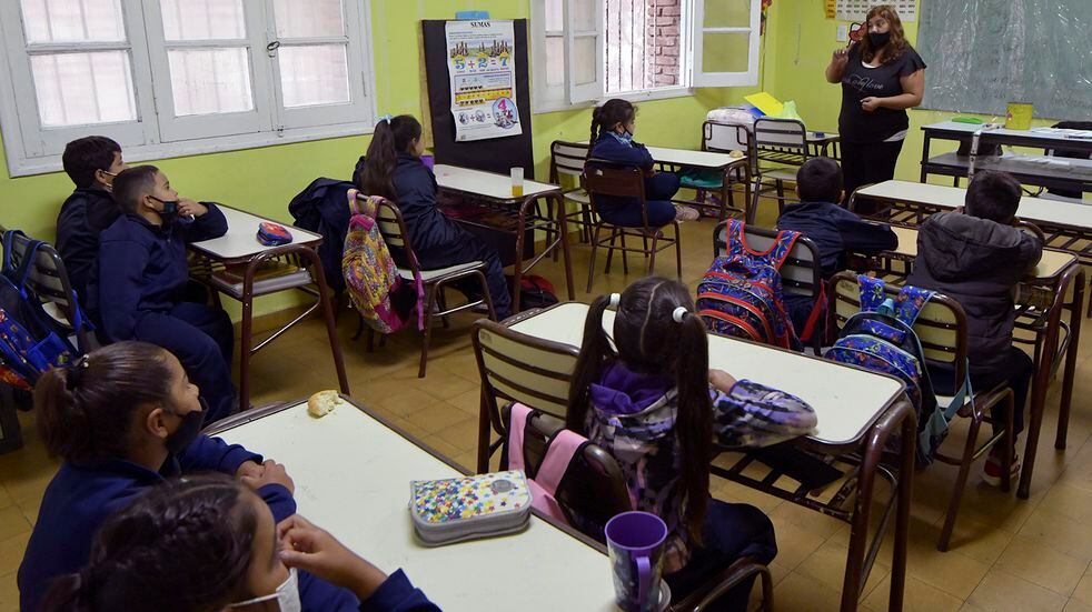 Hay más ausentismo escolar en el nivel primario. Imagen de archivo. Orlando Pelichotti / Los Andes