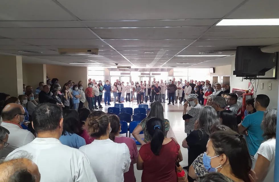 Conflicto salarial en el hospital de Río Cuarto.