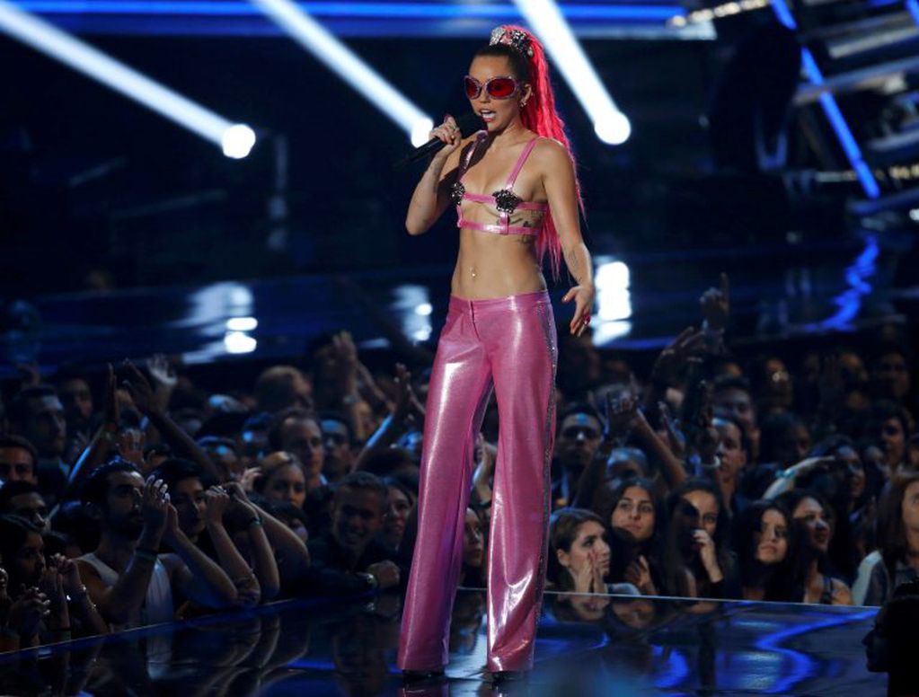 Miley Cyrus ceremonia entrega de premios MTV Video Music (Foto: REUTERS)