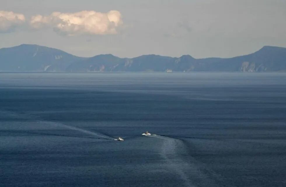 La isla desaparecida tenía gran valor económico y era disputada por Japón entre Rusia (AFP)