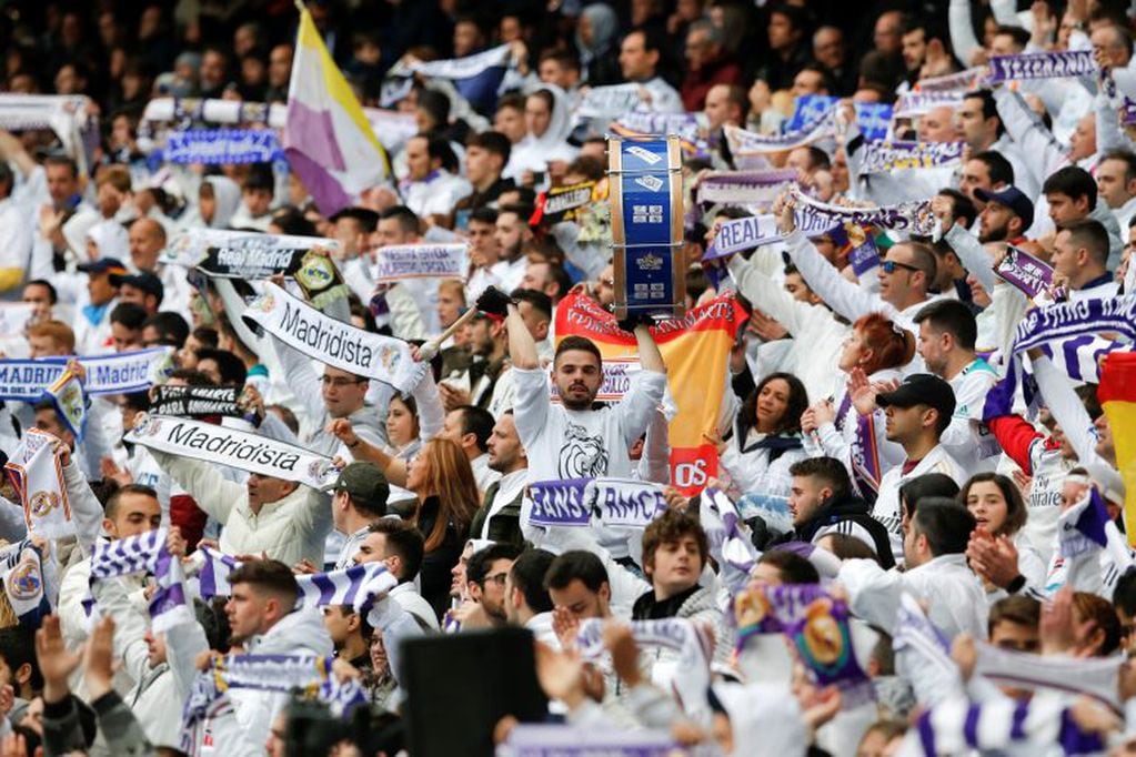 El nuevo tema que cantan los hinchas del Real Madrid (Foto: AP Photo/Paul White)