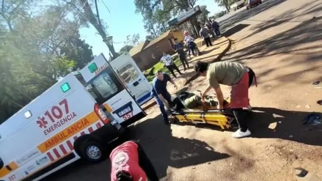Un hombre resultó gravemente herido luego de un siniestro vial en Eldorado