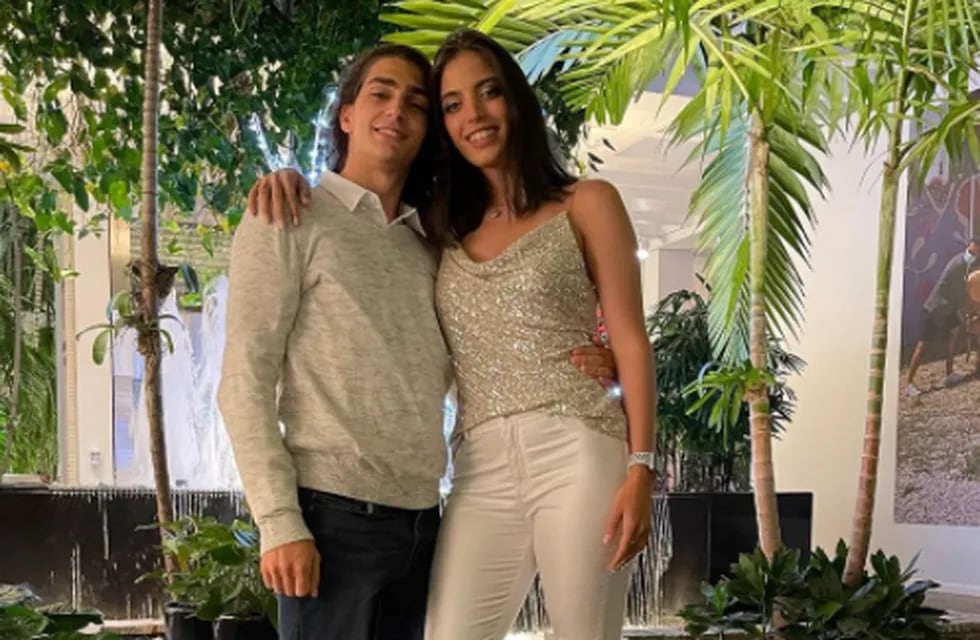 Macarena Fort y su novio Tiago Demarsico (Foto: Instagram)
