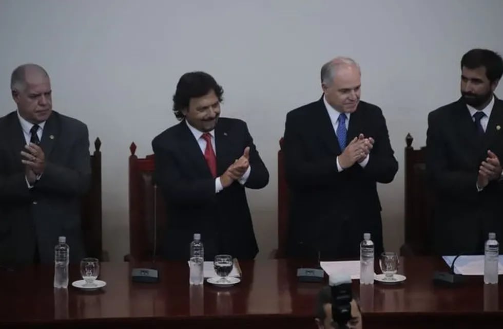Gustavo Sáenz en el Concejo Deliberante (Web)