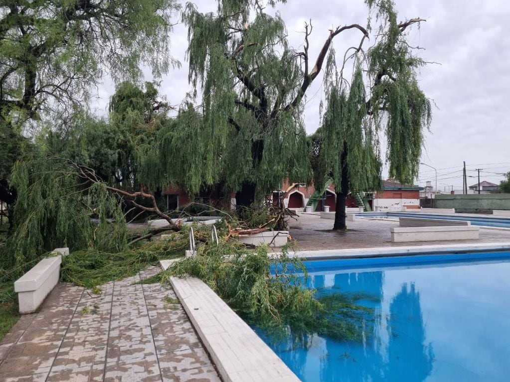 Destrozos en  Costa Sud a causa del temporal