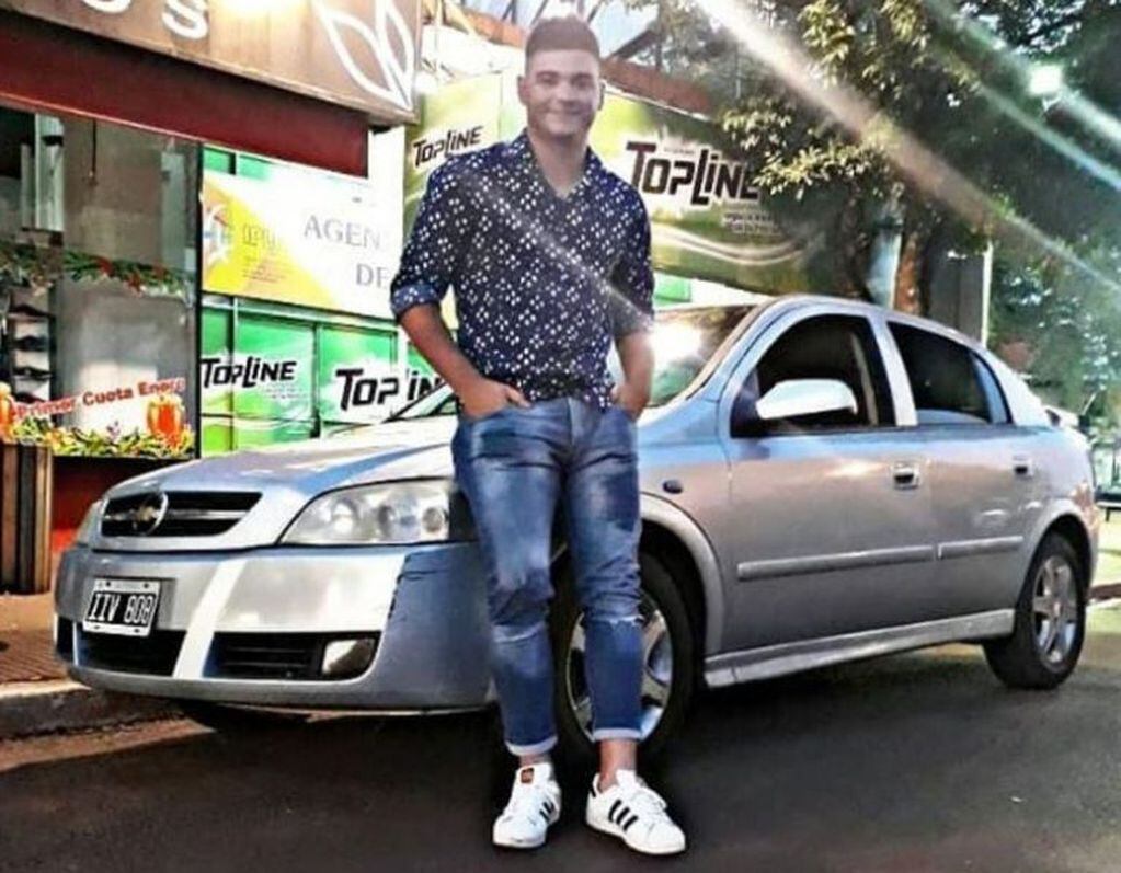 Leandro Fonseca, el conductor que atropelló y mató a Javier López, se encuentra detenido. (Foto: Misiones Online)