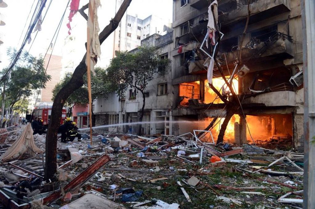 La explosión se produjo pasadas las nueve y media de la mañana del 6 de agosto de 2013. (Juan José García)