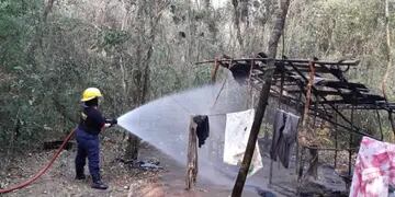 Otro foco de incendio tuvo lugar en la Selva Yryapú
