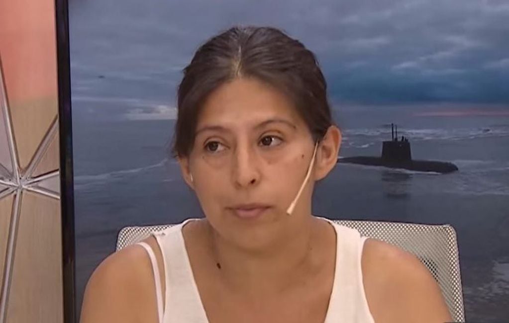 Isabel Polo, hermana del cabo primero de la Armada Daniel Alejandro Polo, uno de los nueve tripulantes jujeños del submarino ARA San Juan.