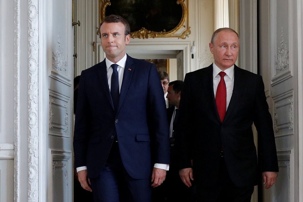 Emmanuel Macron habló con Alberto Fernández sobre la invasión rusa a Ucrania. 