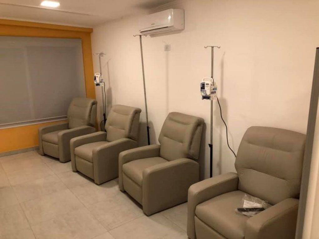 Nueva sala oncológica en el Hospital Sayago