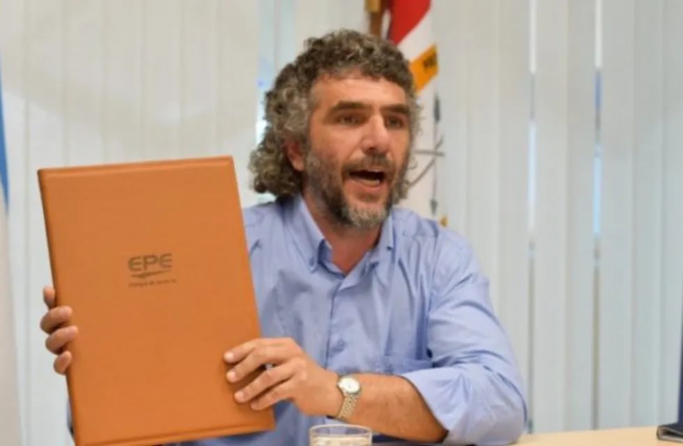 Mauricio Caussi, presidente de la EPE (Gobierno de Santa Fe)