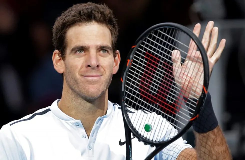 Juan Martín del Potro volverá al Top 10 y relegará a Novak Djokovic. Foto: AP.